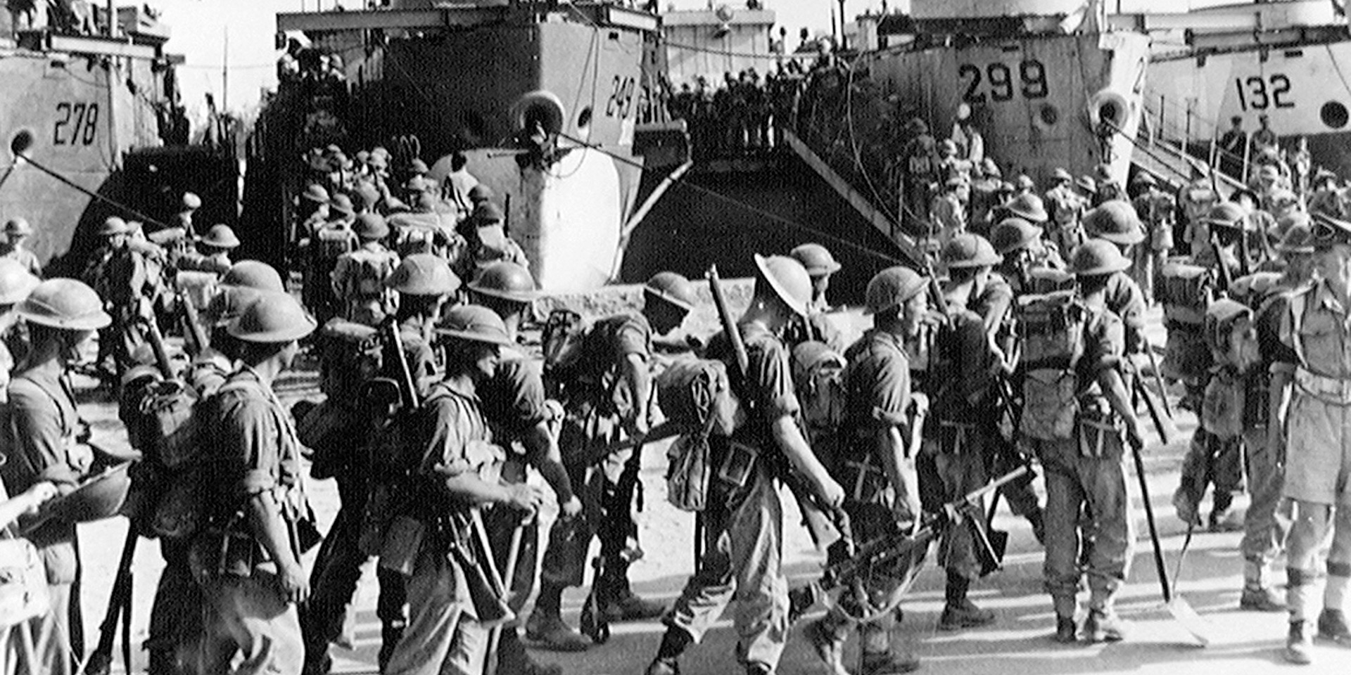 Soldiers at Sousse, 1943