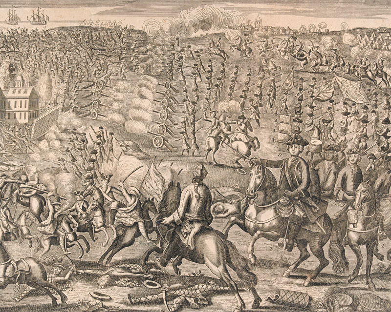 The Battle of Culloden, 1746