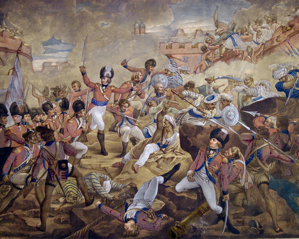 The taking of Seringapatam, 1799