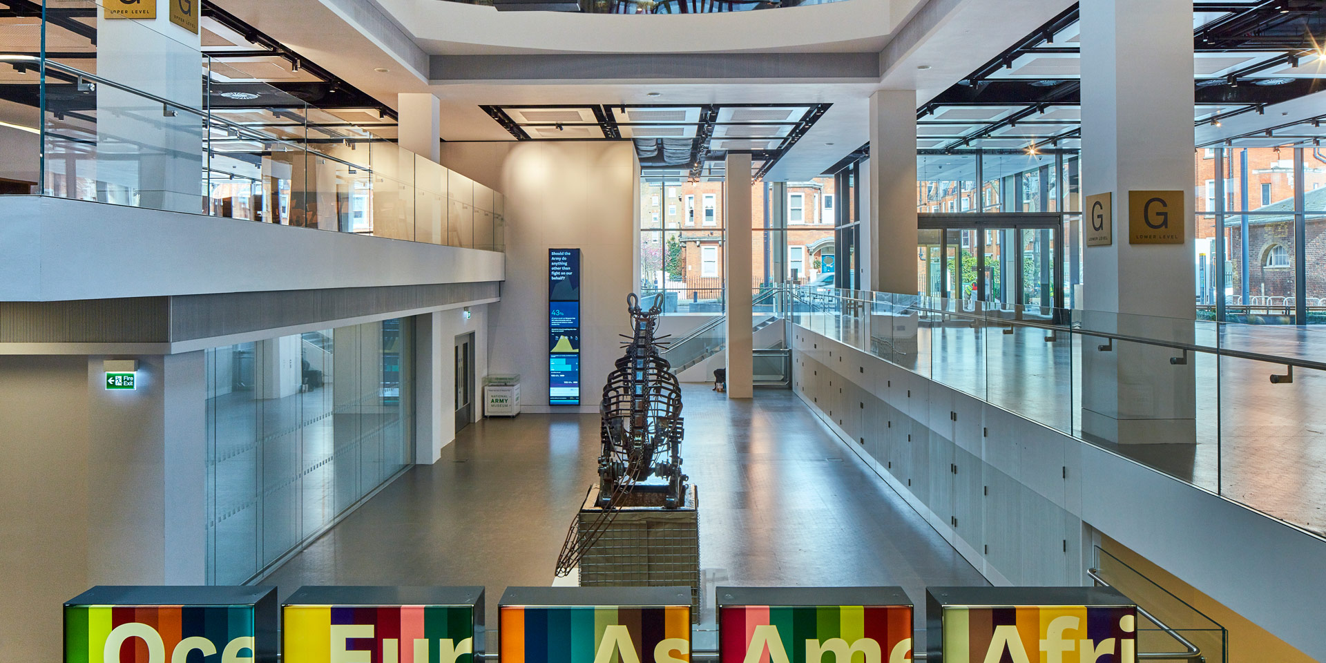 Atrium looking towards Royal Hospital Road