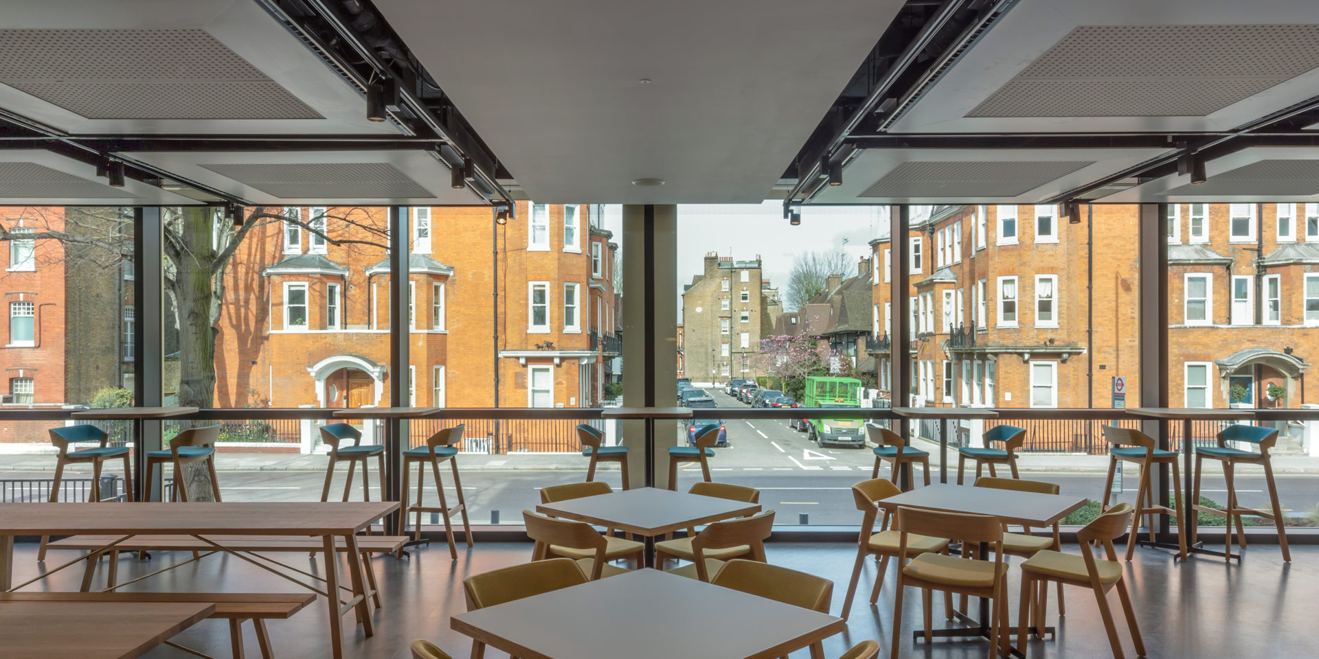 Cafe 2 looking towards Royal Hospital Road