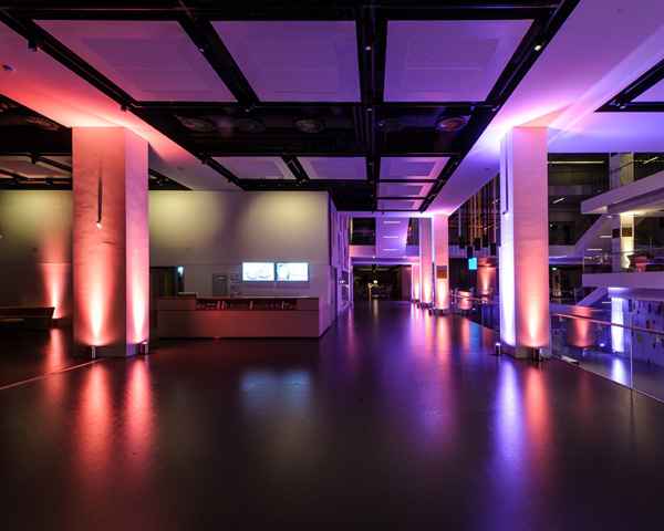 Foyer looking towards the Atrium