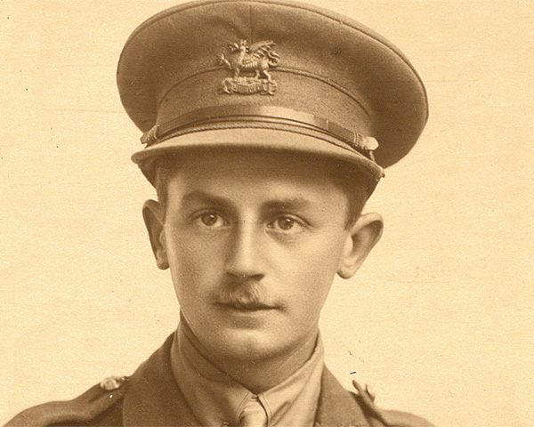 Lieutenant Bernard Ellis, The Buffs (East Kent Regiment), c1918