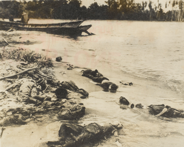 Japanese casualties of the Battle of Buna-Gona, 1943 