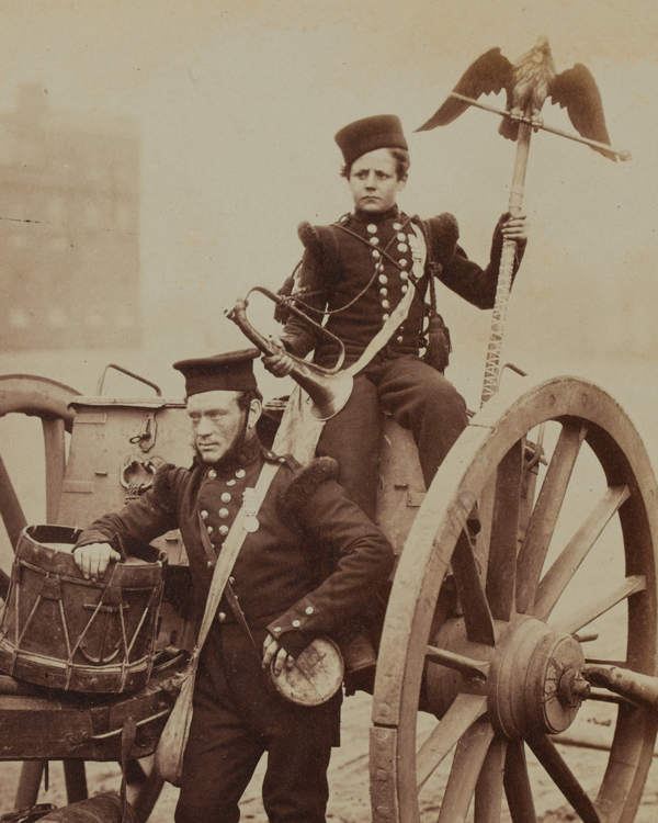 Crimean veterans of the Royal Artillery, 1856 