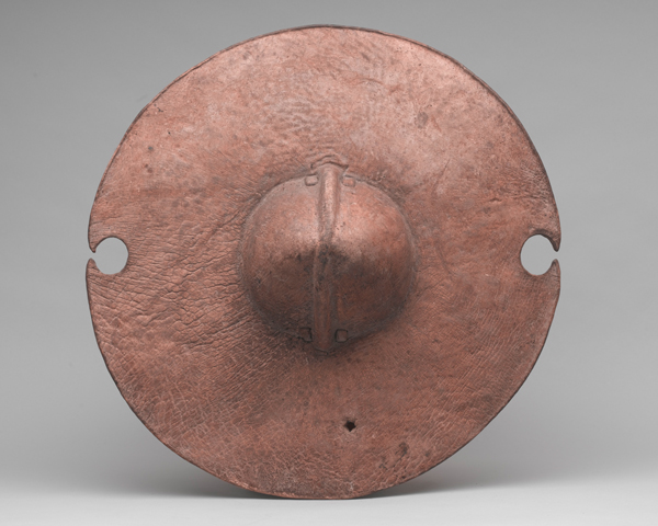 Mahdist hippopotamus hide shield, c1884 