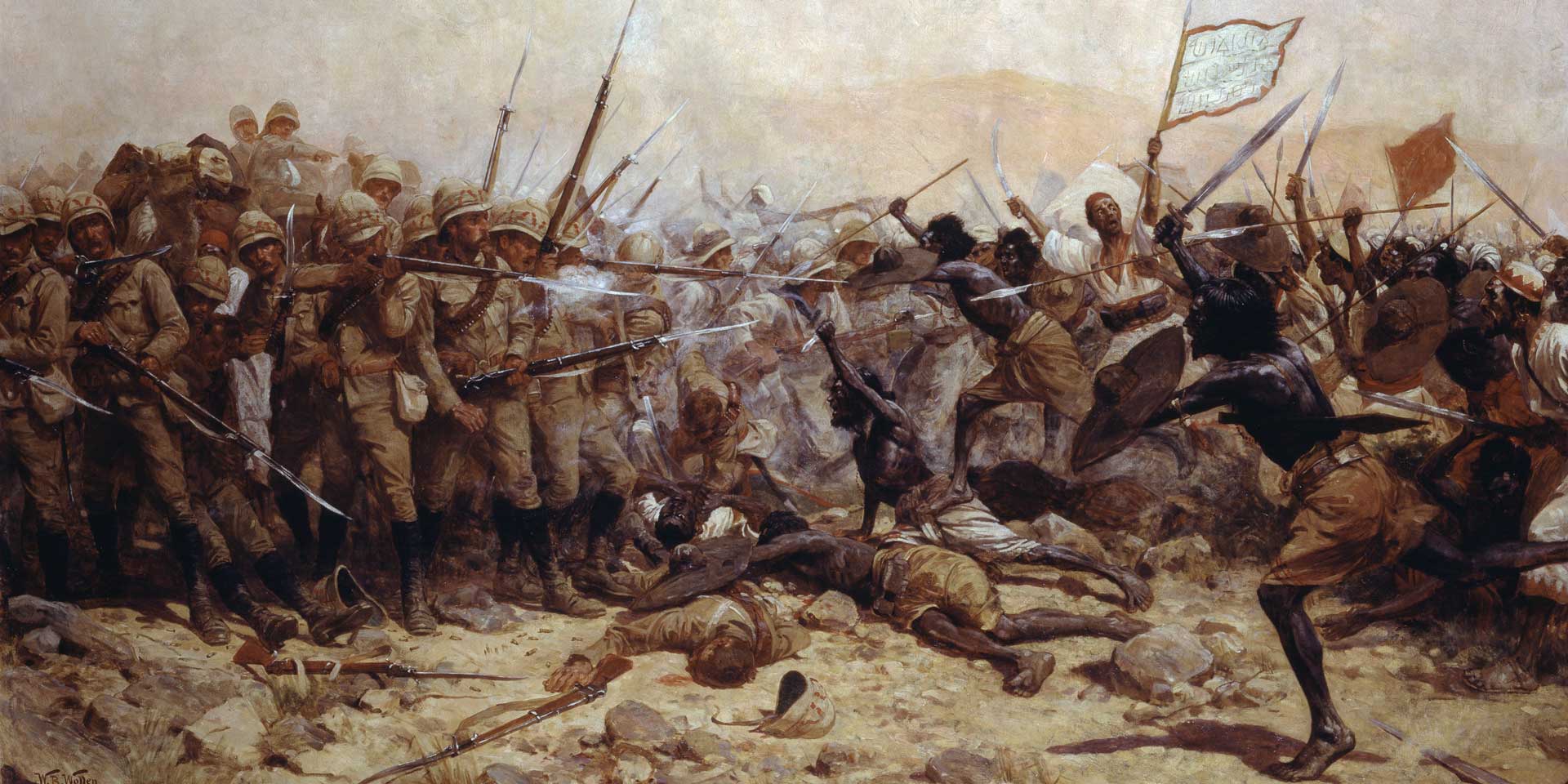 The Battle of Abu Klea, 17 January 1885 