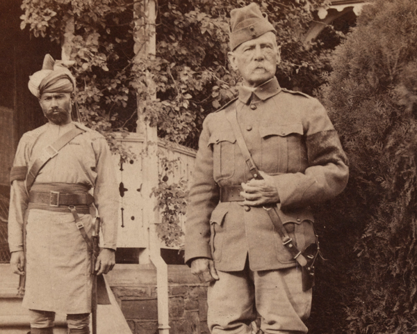 Field Marshal Lord Roberts at Pretoria, capital of the South African Republic, captured on 5 June 1900 