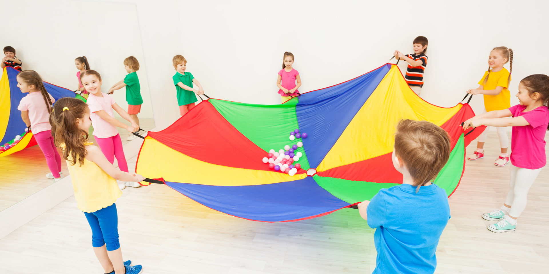 Parachute games