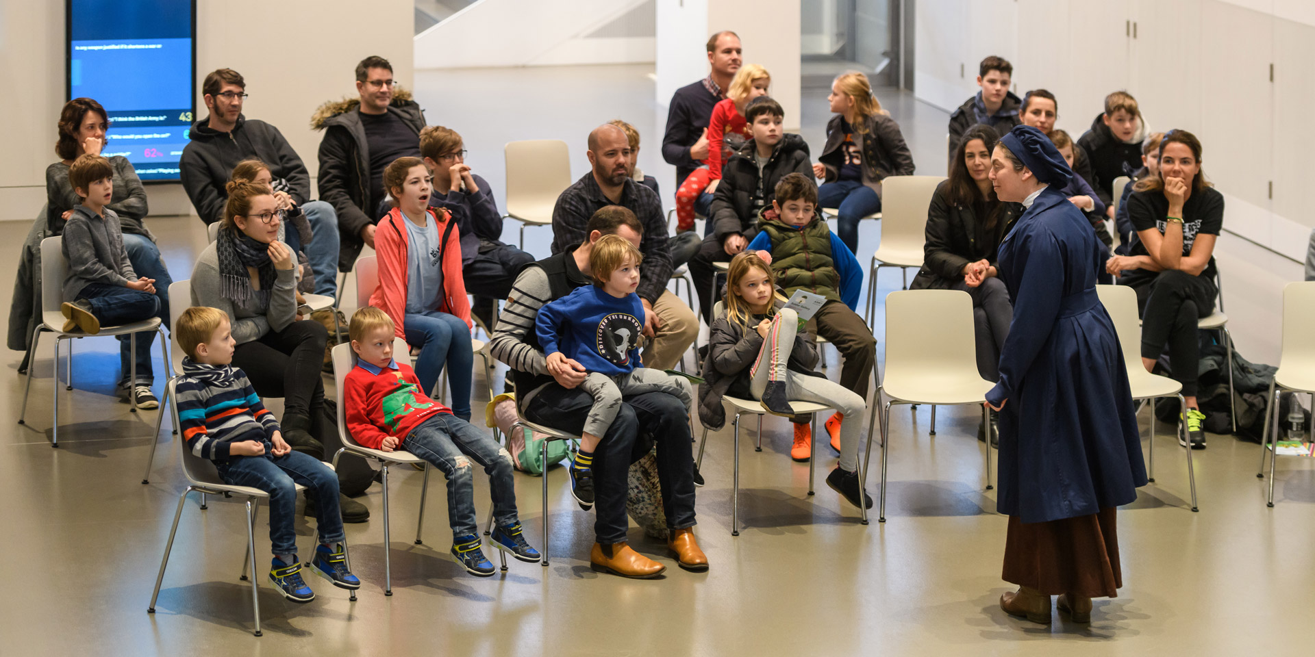 Storytelling session at the National Army Museum