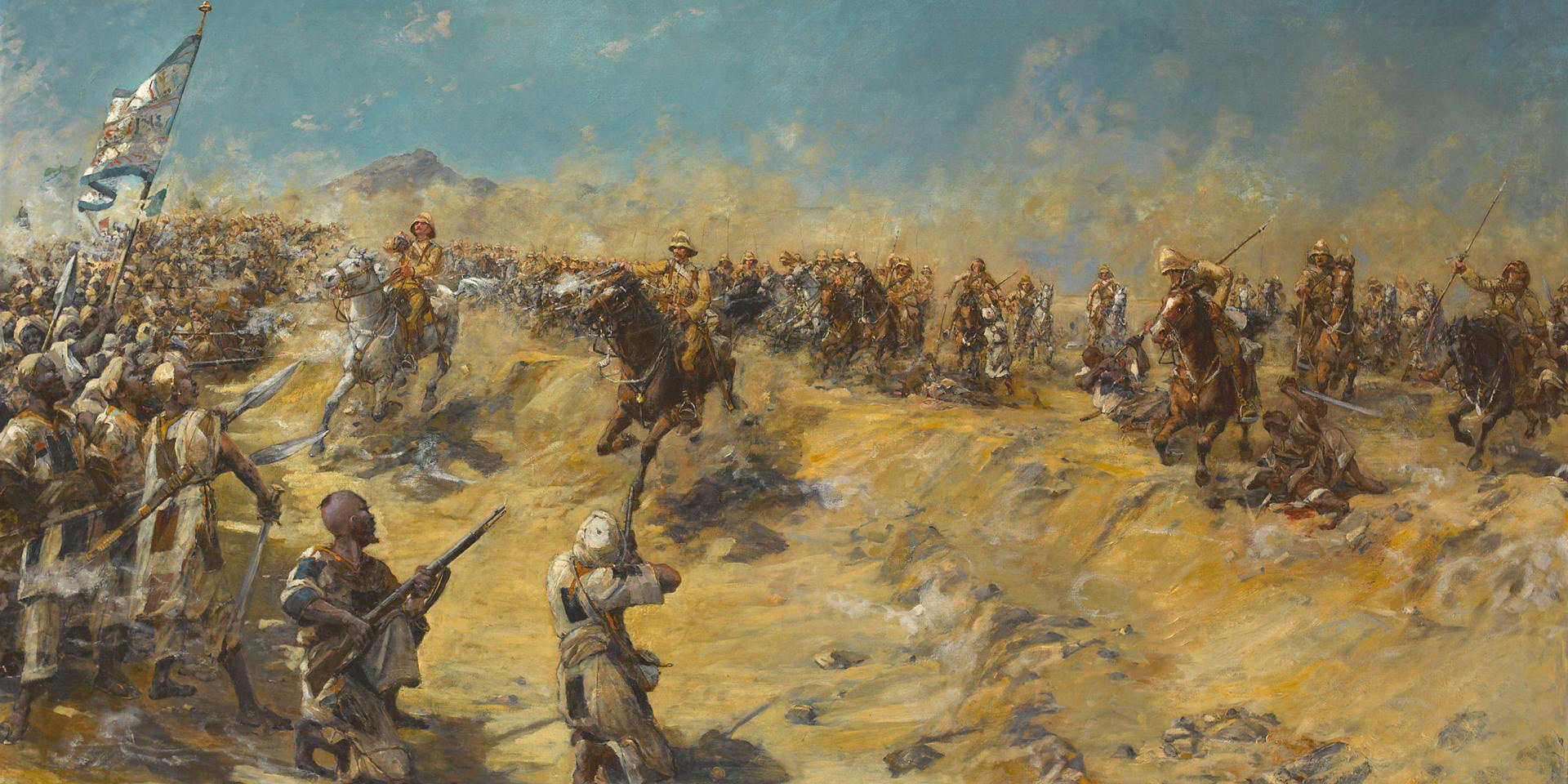 Charge of the 21st Lancers at Omdurman, 1898