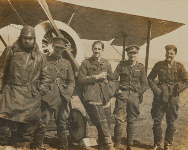 Airmen of 54 Squadron, Royal Flying Corps, 1917