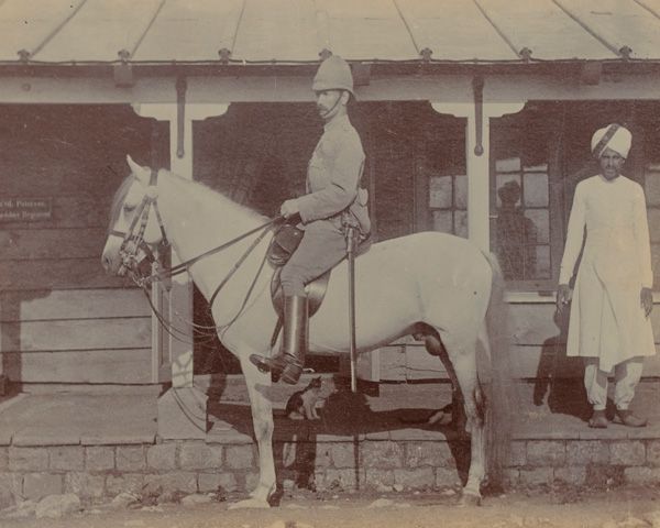 Colonel A M Paterson, commander 1st Bedfordshire Regiment, 1894