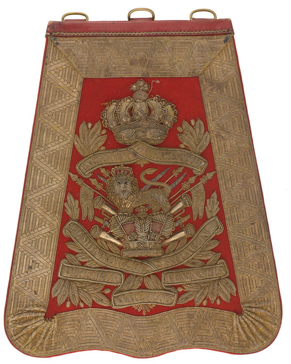 Sabretache, 15th (King's) Hussars, c1895 