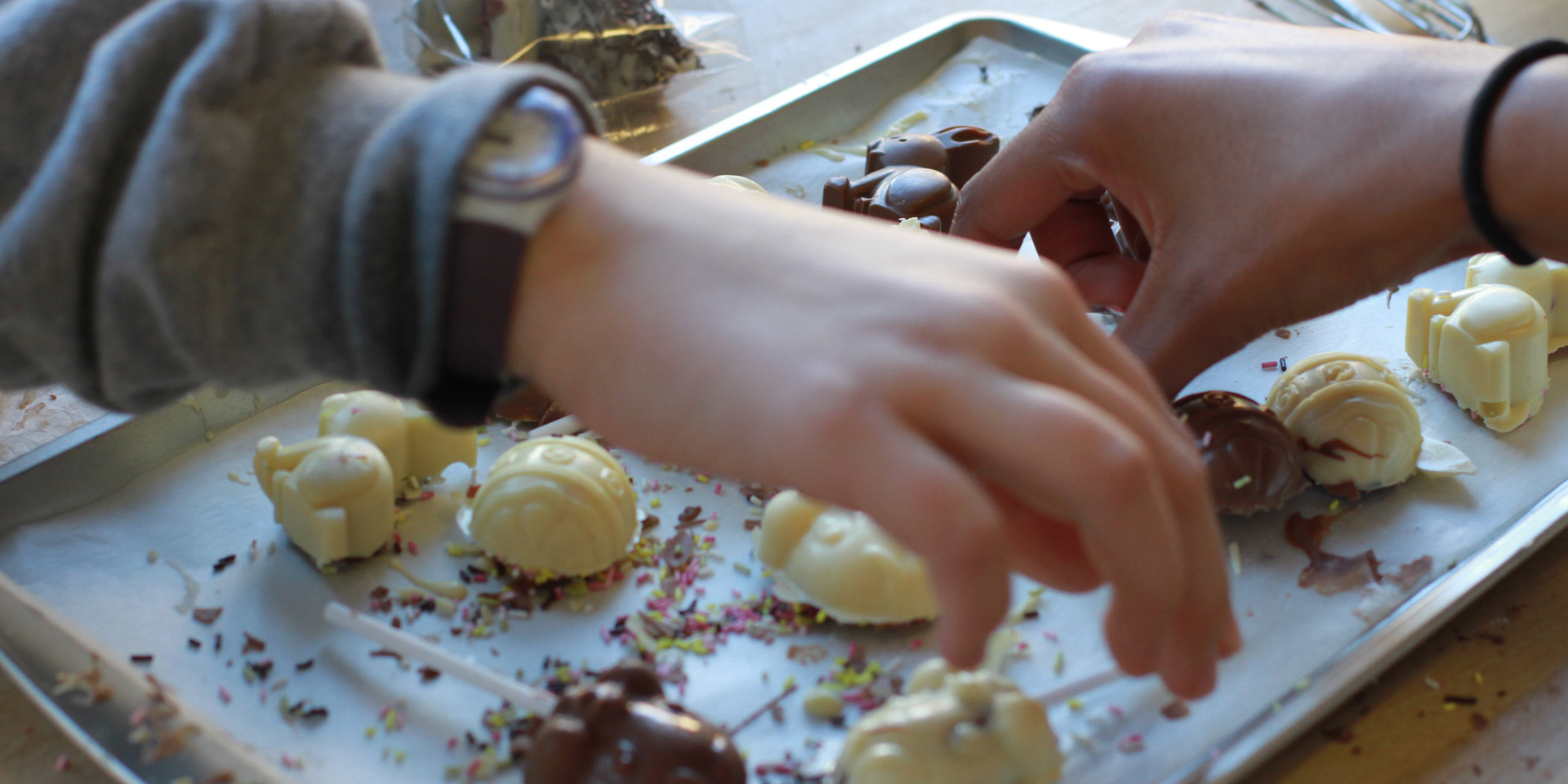 Chocolate decoration workshop