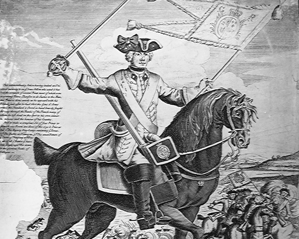 'Thomas Brown the Valiant Dragoon', 1743