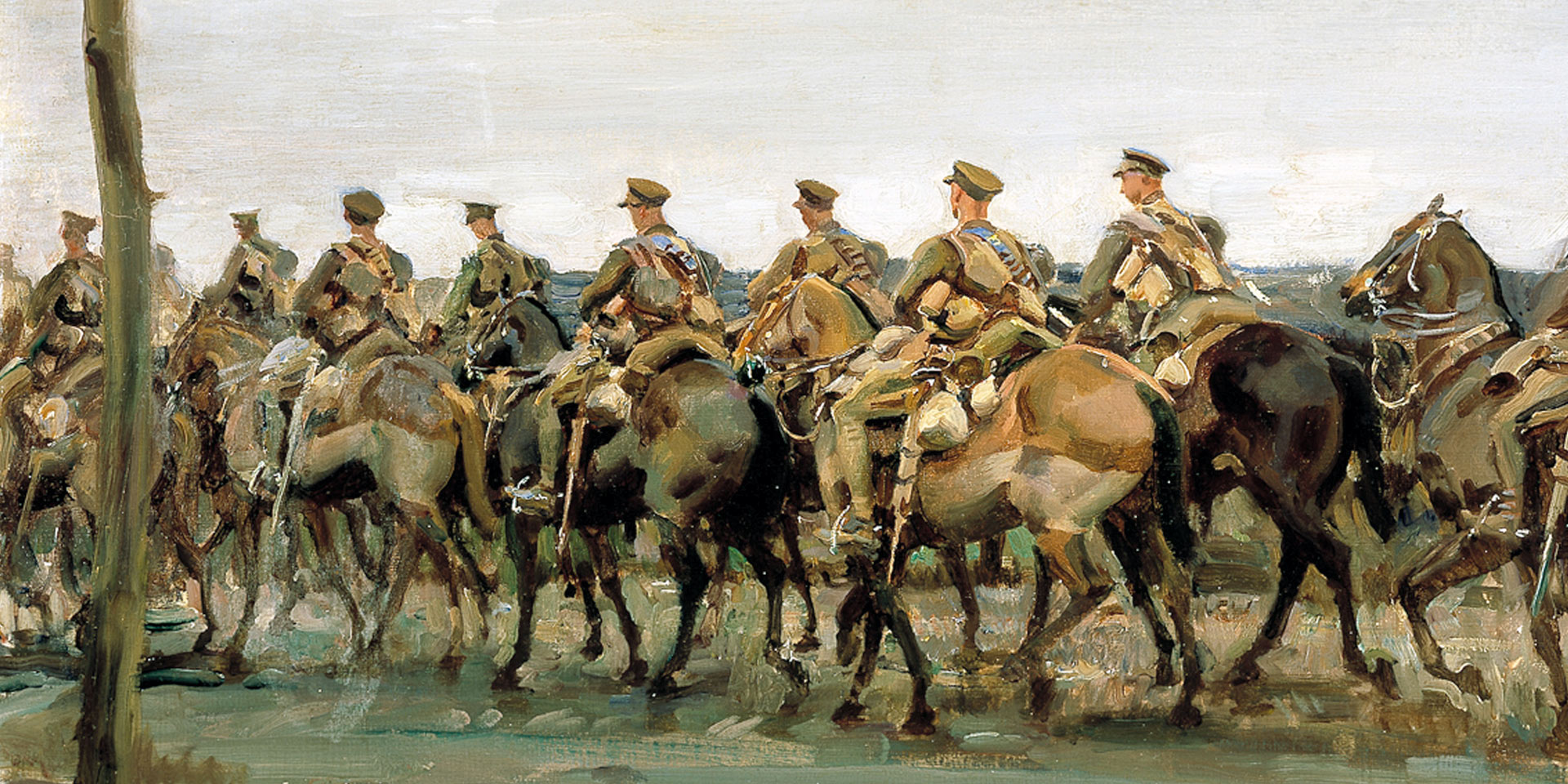 Lord Strathcona's Horse on the March, 1918