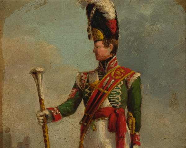 Drum Major John Goodger, 94th Regiment of Foot, c1815