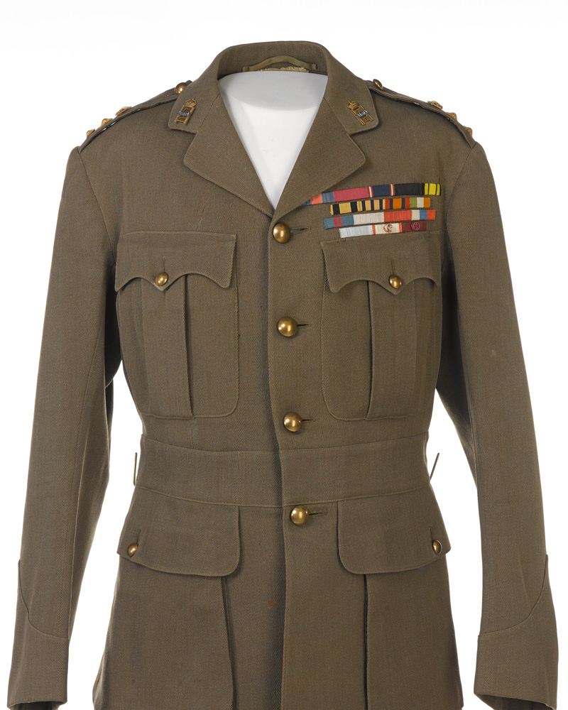 Tunic worn by Lieutenant General Lord Robert Baden-Powell, Colonel of the 13th/18th Hussars, c1928 