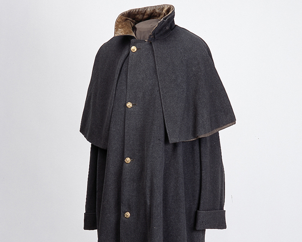 Great coat worn by Captain William Acton, 77th (East Middlesex) Regiment, at Inkerman, 1854