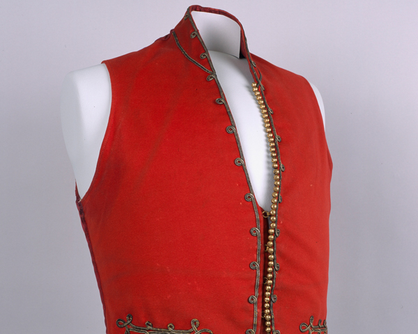 Officer's mess vest, 95th (Derbyshire) Regiment, c1851 