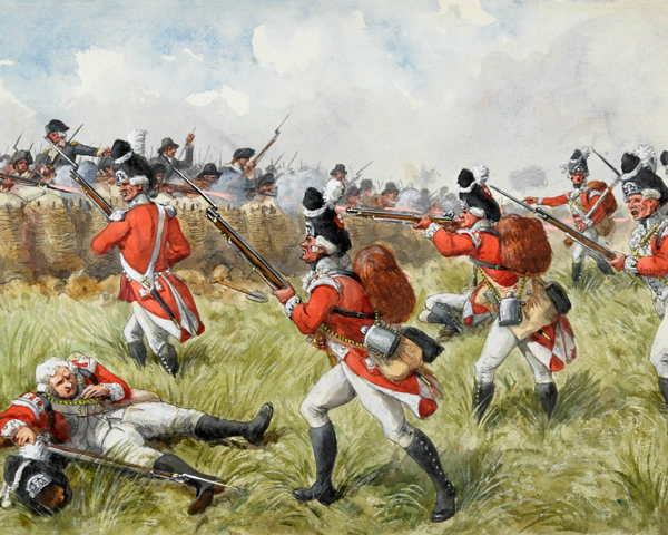 The Battle of Bunker Hill, 1775