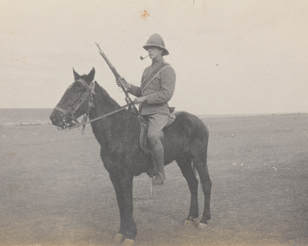 Lieutenant Bowcher Clarke, Worcestershire Company, 5th Mounted Infantry, 1901