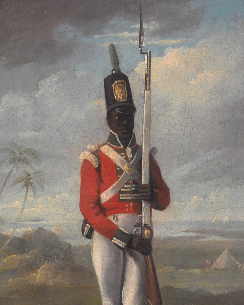 A private of the 8th West India Regiment, c1803