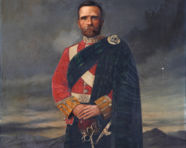 Lieutenant A G Merson, 3rd Battalion The Gordon Highlanders, c1898