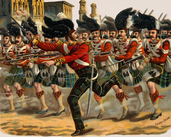 Lieutenant Herbert Macpherson winning the VC at Lucknow, 1857 