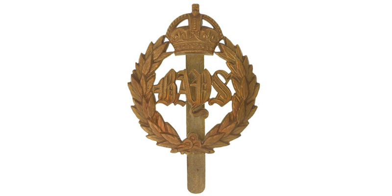 Other ranks' cap badge, The Queen’s Bays (2nd Dragoon Guards), c1920