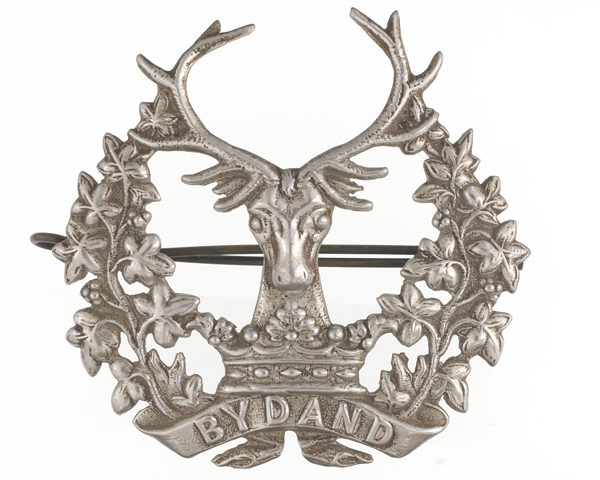 Other ranks' cap badge, The Gordon Highlanders, c1913
