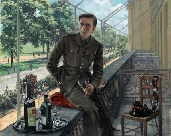 Second Lieutenant Rex Whistler, The Welsh Guards, 1940