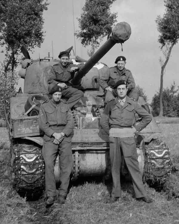A Sherman Firefly tank, 1944