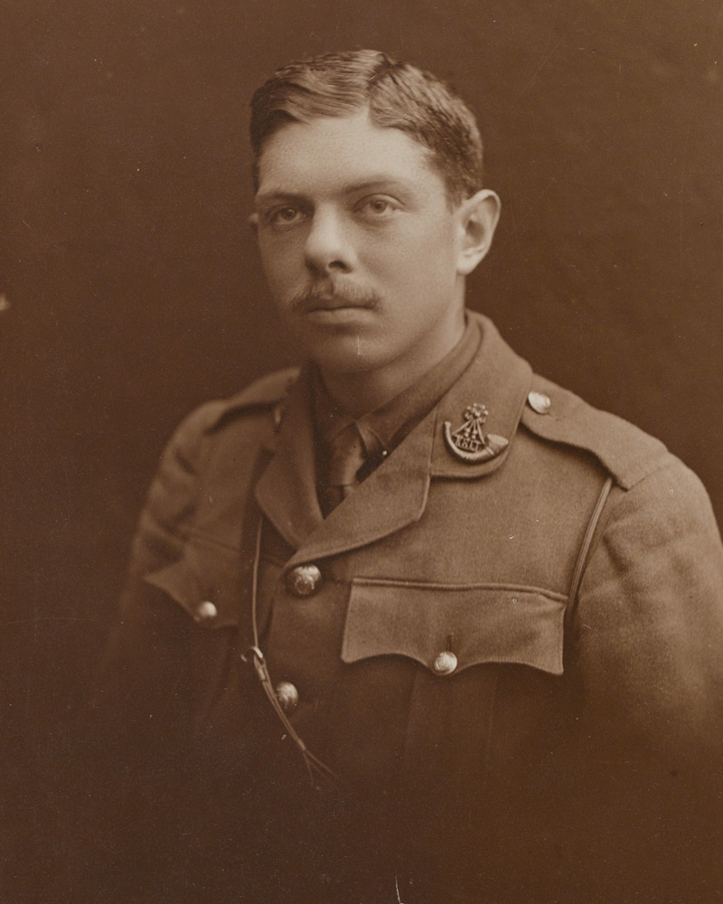 Second Lieutenant Louis Dell, 7th (Service) Battalion, The King's (Shropshire Light Infantry), 1915