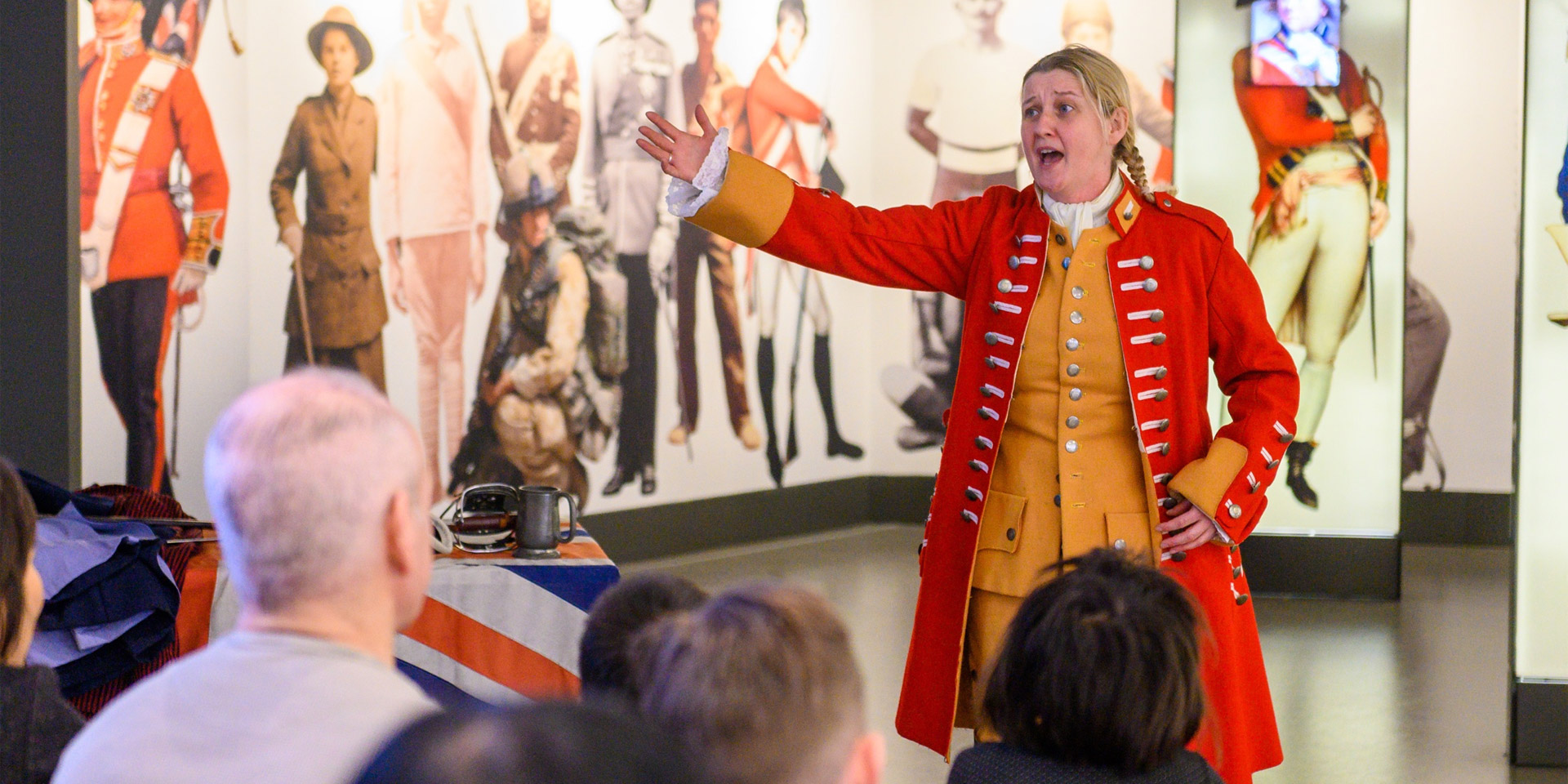 Storytelling session at the National Army Museum
