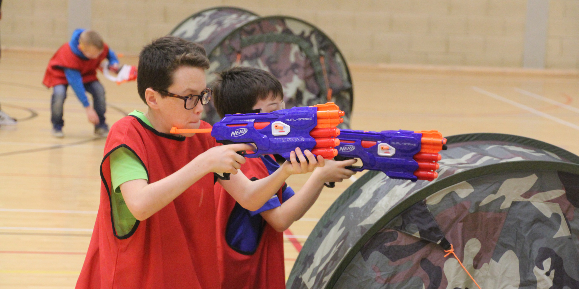 maternal broderi elefant Target practice: Nerf guns | National Army Museum