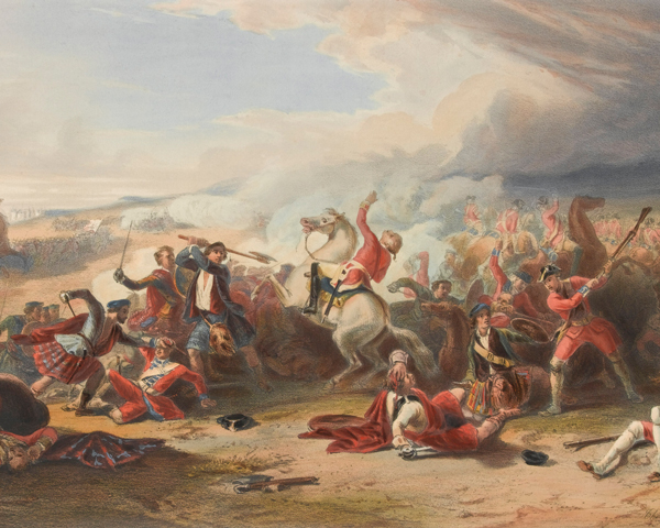 The Battle of Prestonpans, 1745