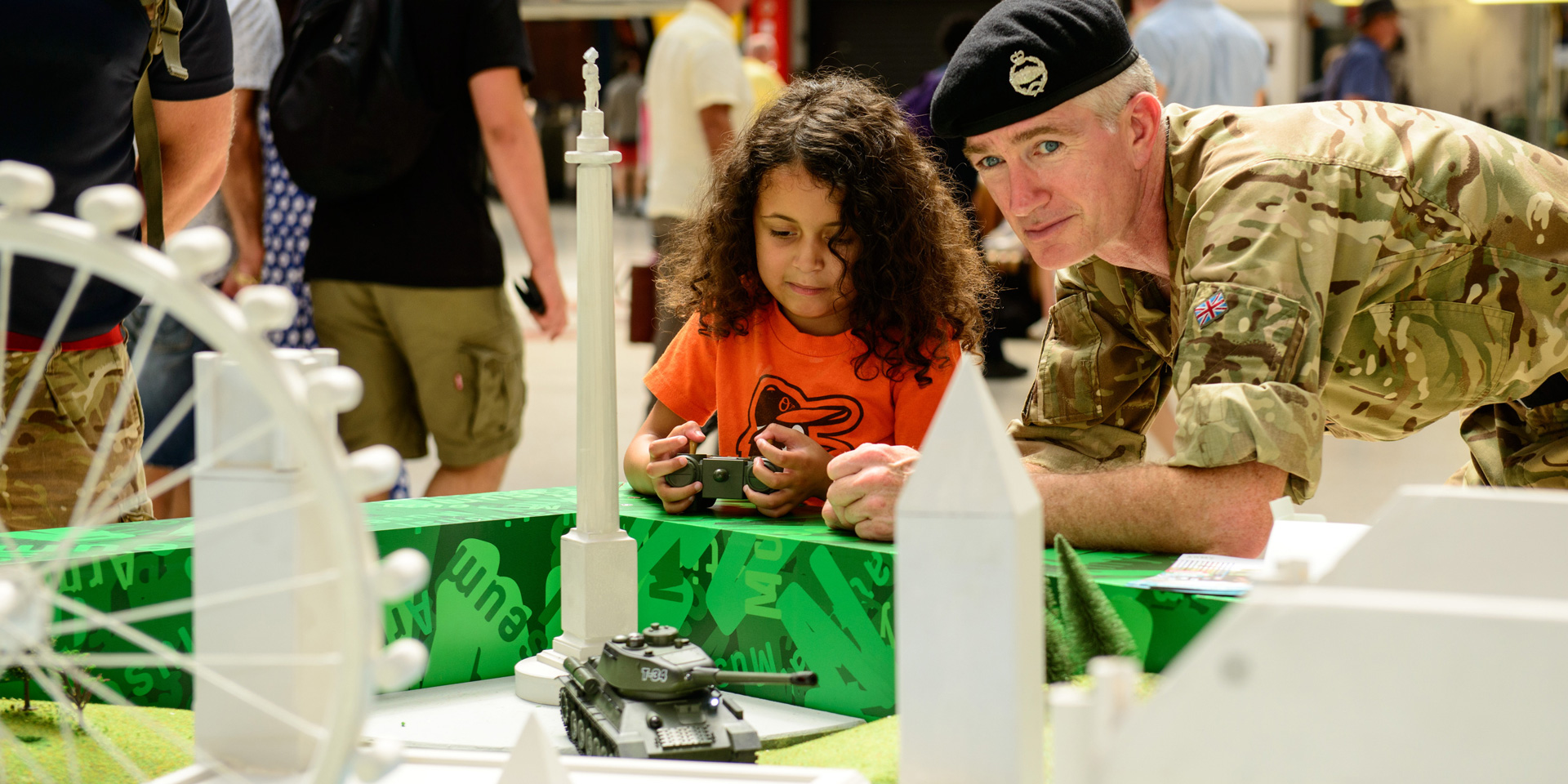 Taking on the Tank Challenge at Victoria station