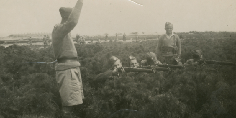 10. Polish Independent Carpathian Rifle Brigade in combat training, 1941
