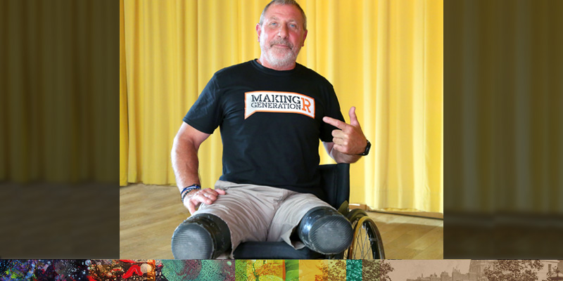 Darren Swift from the 'Making Generation R' campaign