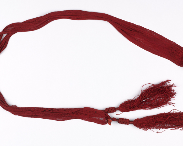 Sash worn by William of Orange's flag bearer at Torbay, 1688