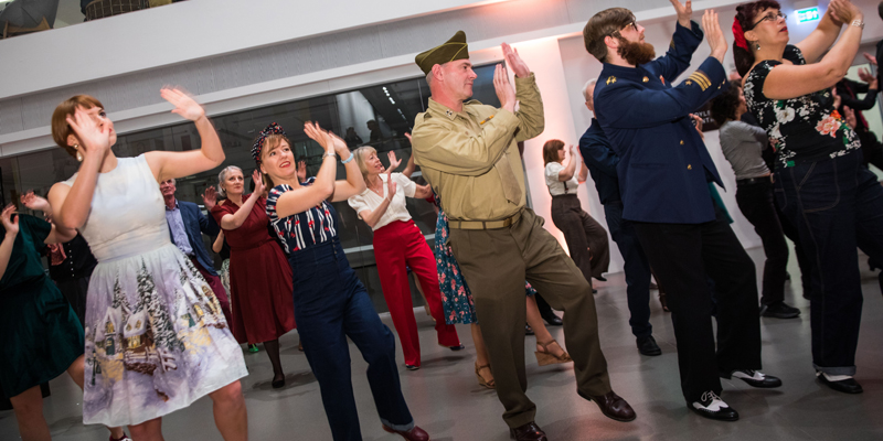Dancing at the National Army Museum