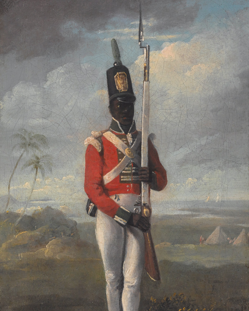 A private of the 8th West India Regiment, c1803