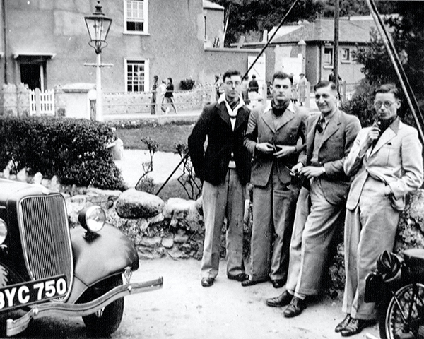 Members of 3rd County of London Yeomanry (Sharpshooters) in civilian dress, 1938