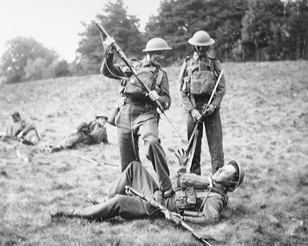 ‘Skill at arms’, Thoresby Hall, 1940