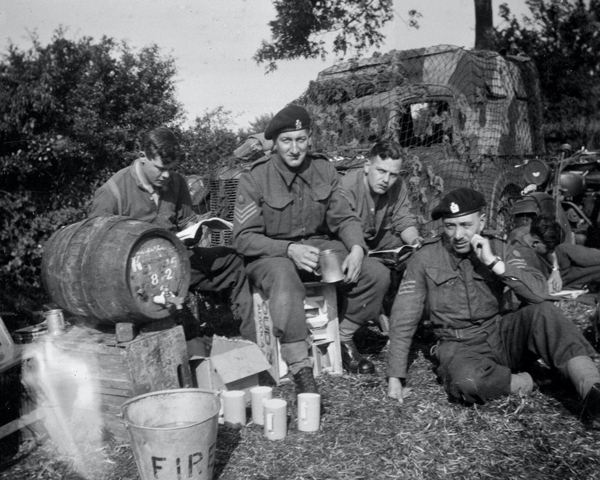 ‘During the move from Rushton to Cambridge’, 3rd County of London Yeomanry (Sharpshooters), 1940