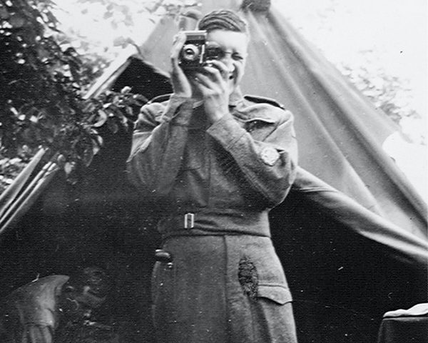 Lieutenant Jimmy Sale, 3rd County of London Yeomanry (Sharpshooters), Westbury, Wiltshire, 1941