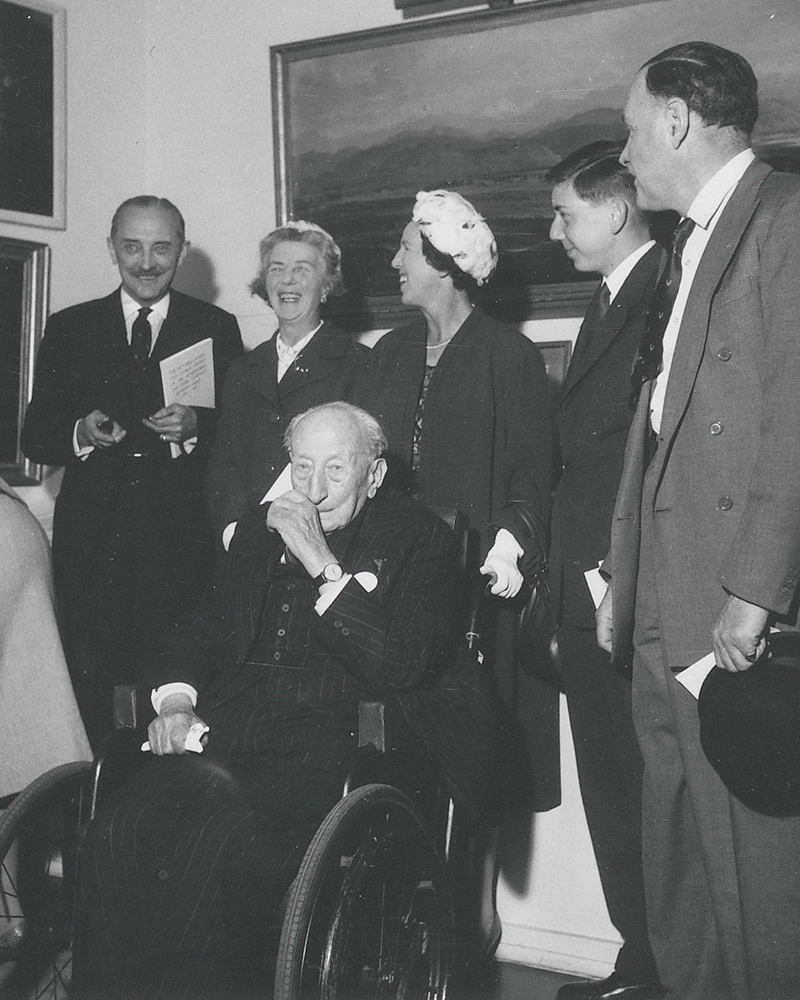 Field Marshal Templer (left) and General Gough (seated), 1962