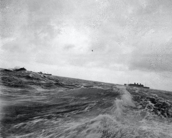 ‘Running into the Indian Ocean’, HMT 'Orion' en route to Egypt, 1941 